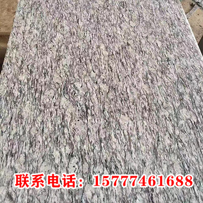 海浪花-白底顺纹